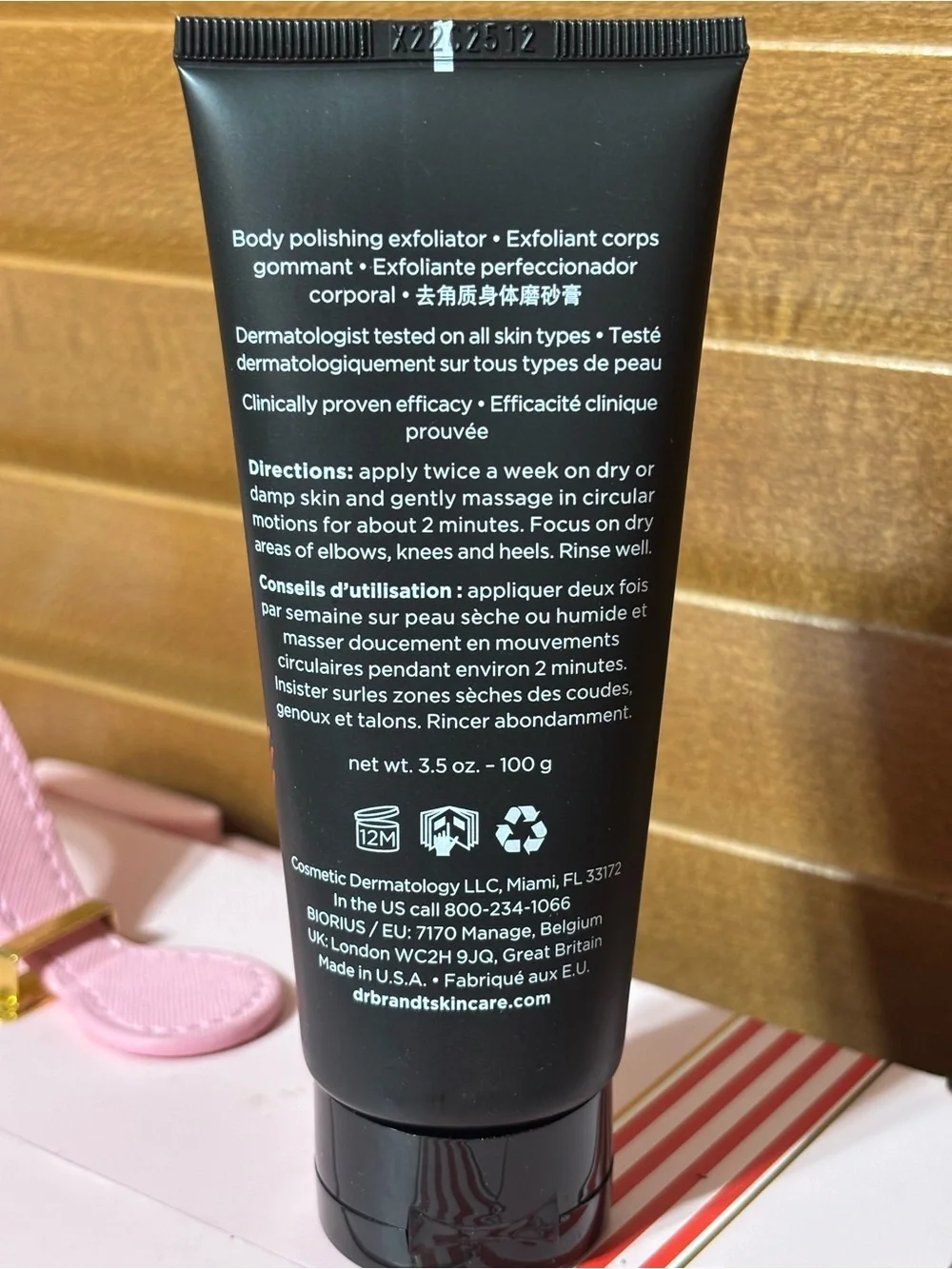 Dr Brandt Microdermabrasion Body Polishing Exfoliator